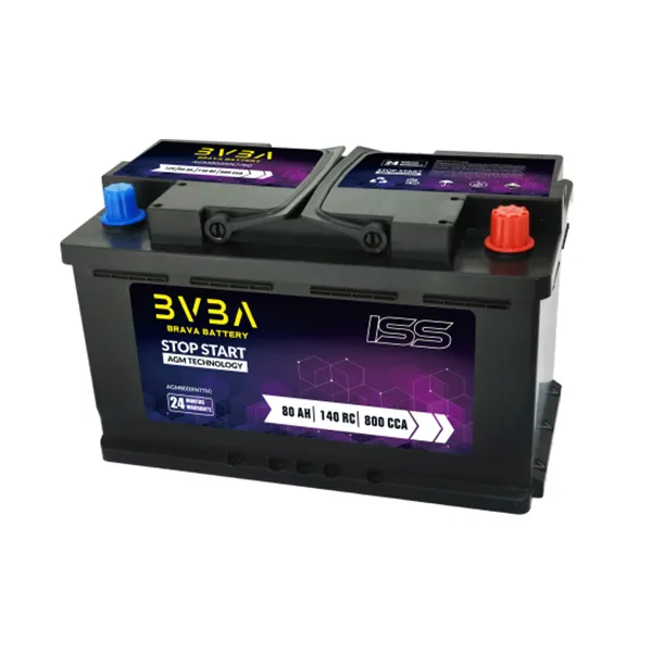 Batería De Coche Start Stop EFB 80Ah 740 A EN Volta SS800D - Volta Baterias