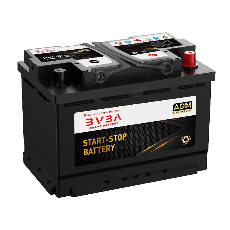 AGM70(DIN66H) 12v70Ah AGM Stop-Start battery - BRAVA