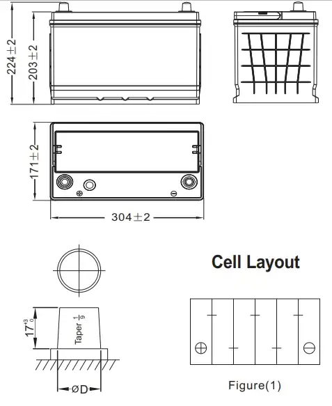 N70 65D31R layout