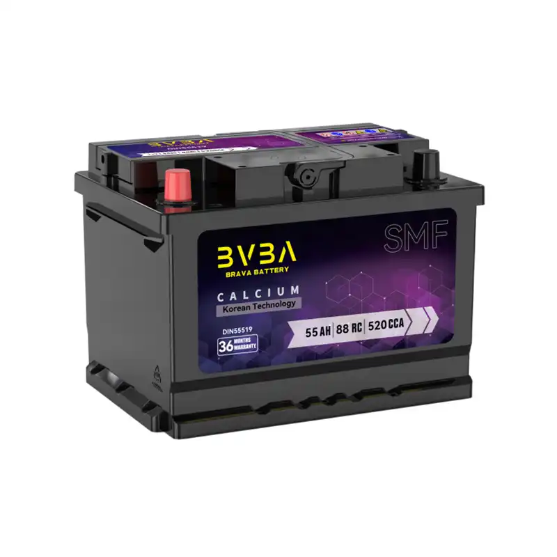 DIN75 (57540) 12V75AH DIN SMF CAR Battery - BRAVA